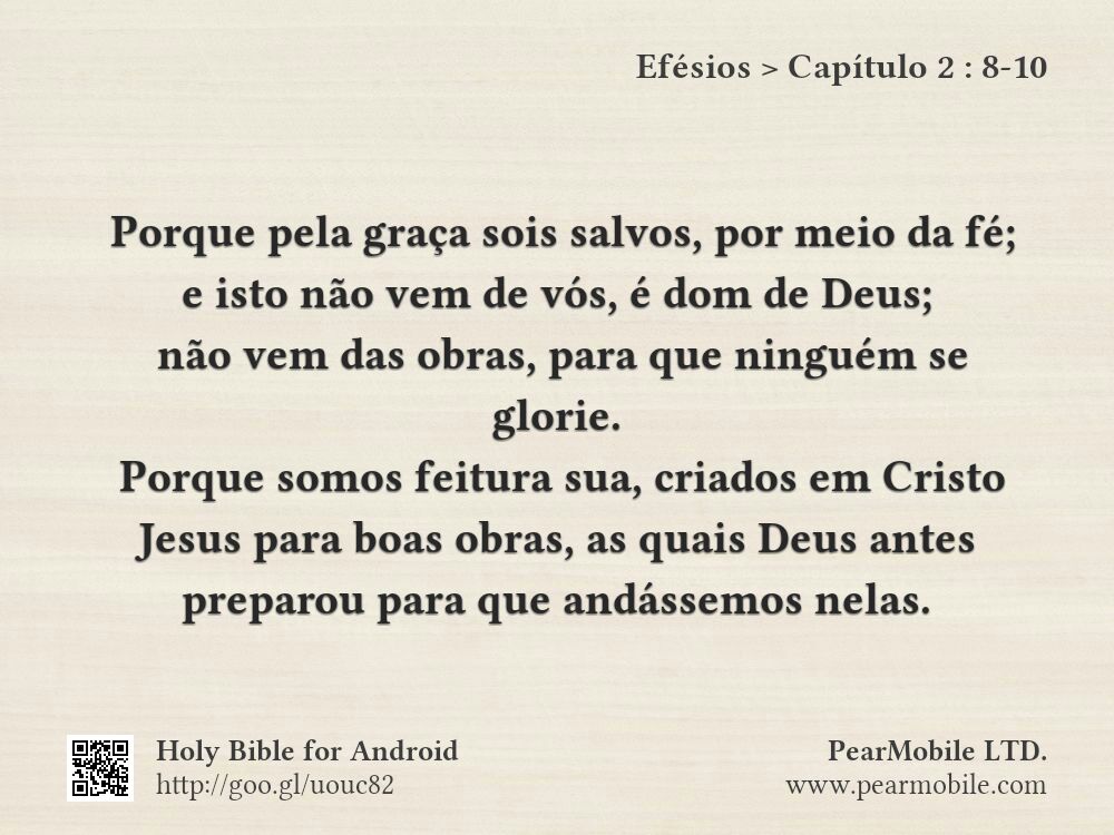 Efésios, Capítulo 2:8-10